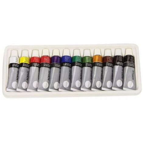 Farby olejne Daler-Rowney Simply Oil, 12 kolorów x 12ml - 2